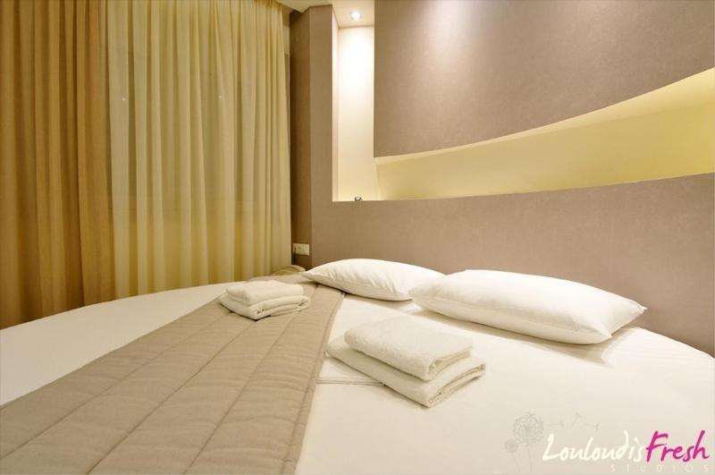 Louloudis Fresh-Adults Only Aparthotel Skala Rachoni  Quarto foto